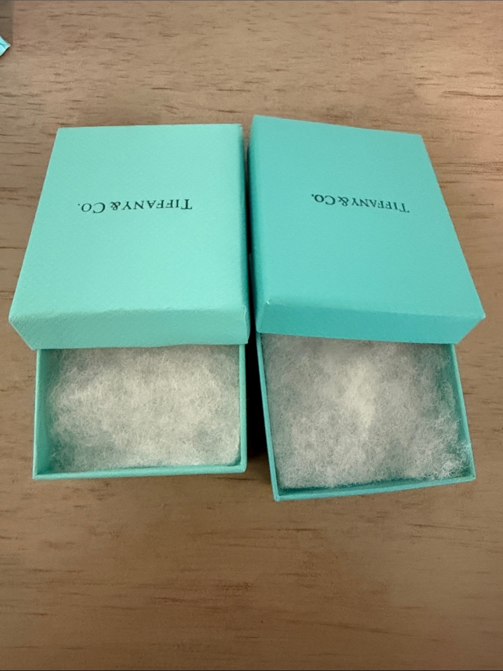 Tiffany & Co. Blue Jewelry Box Pair
